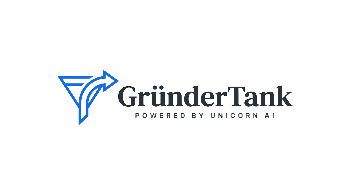 GründerTank Logo auf hellem Hintergrund
